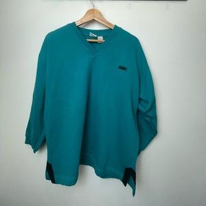 VINTAGE “Bike” | V-neck sweatshirt | unisex Med.